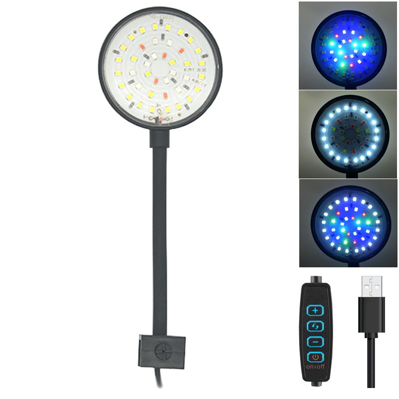 Aquarium Plant Design - Lampa LED do akwarium USB Dekoracja