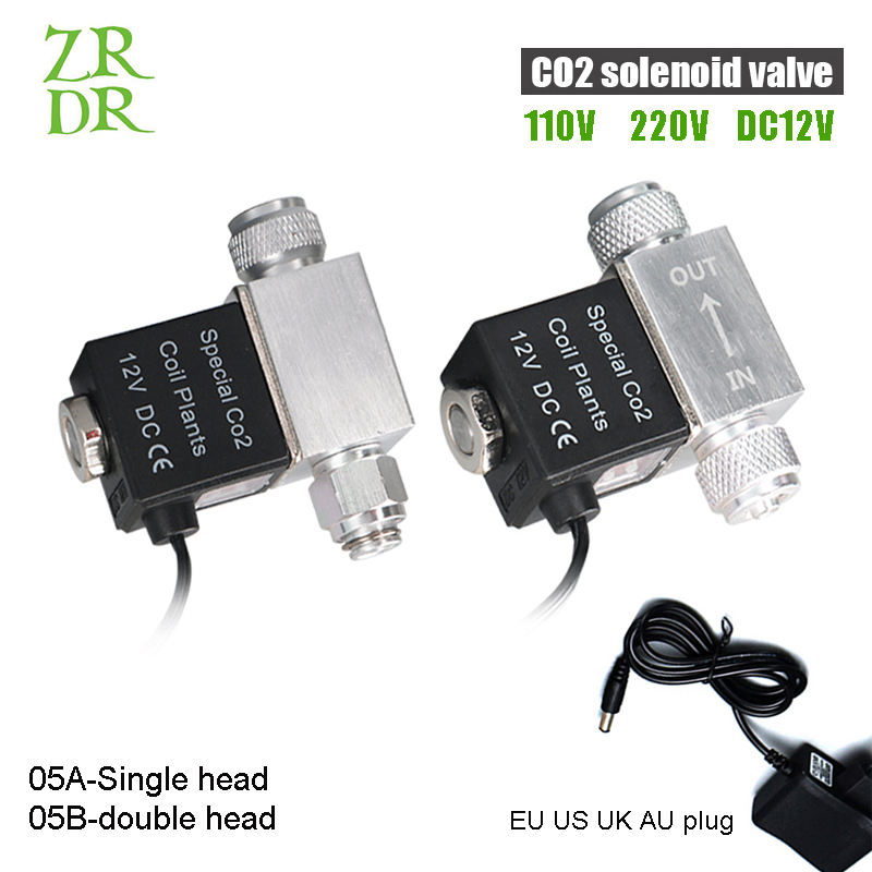Planted Aquarium Co2 - ZRDR akwarium Co2 zawór elektromagnetyczny regulator