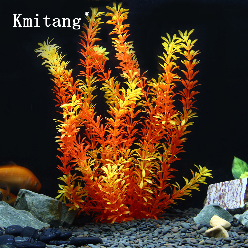Aquarium Plants Book - 100 cm Duże Sztuczne Rośliny Tropikalne,