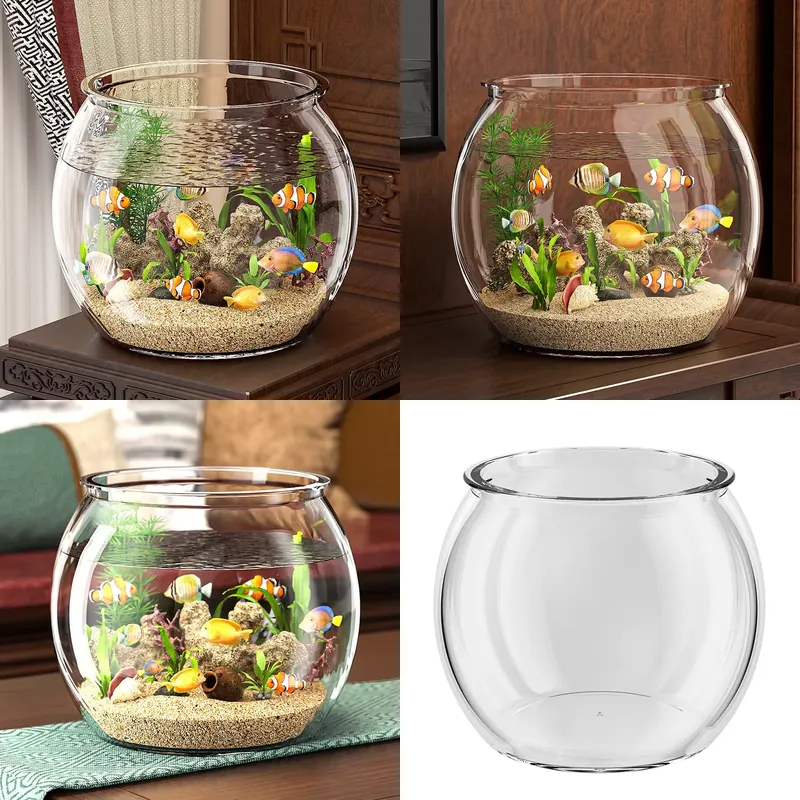 Planted Aquarium For Goldfish - Wysokiej jakości kompaktowy przezroczysty plastikowy akwarium