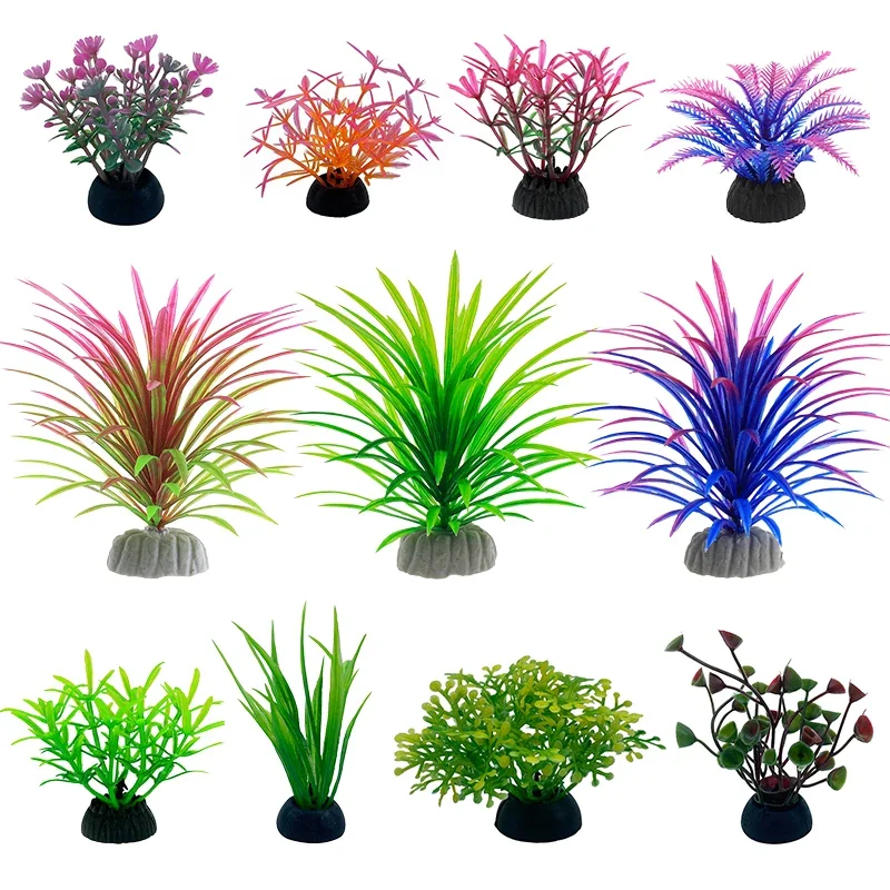 Aquarium Plant Design - Akwarium z PVC Dekoracyjna symulacja Sztuczne