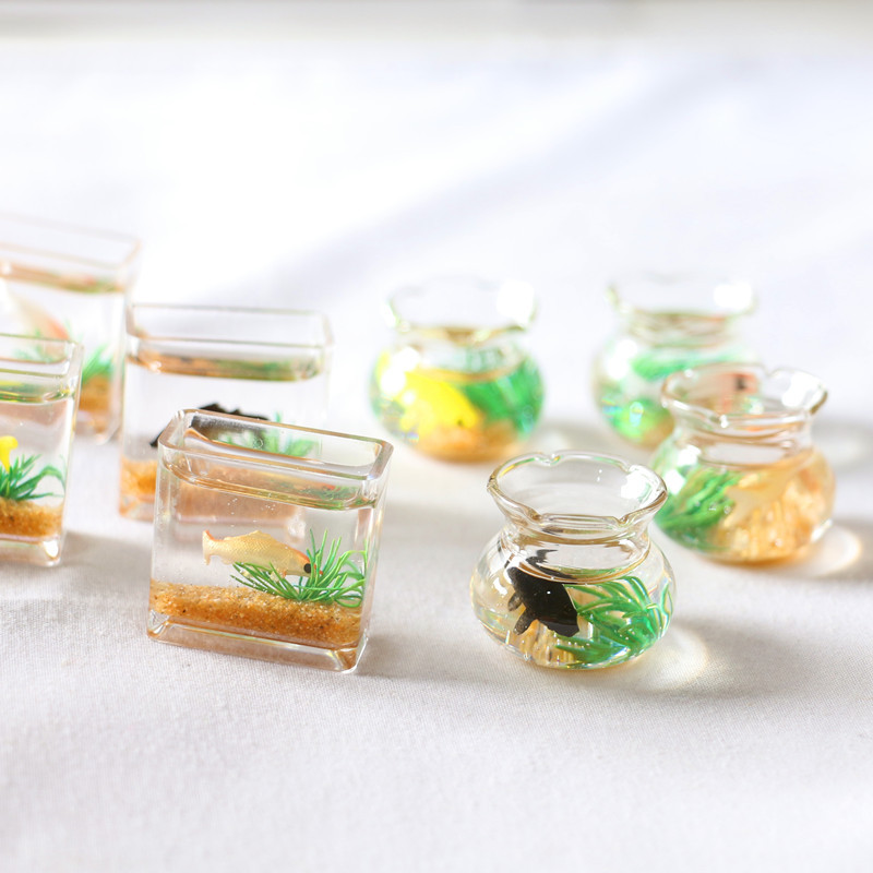 Planted Aquarium Models - 1Pc 1:12 Mini domek dla lalek