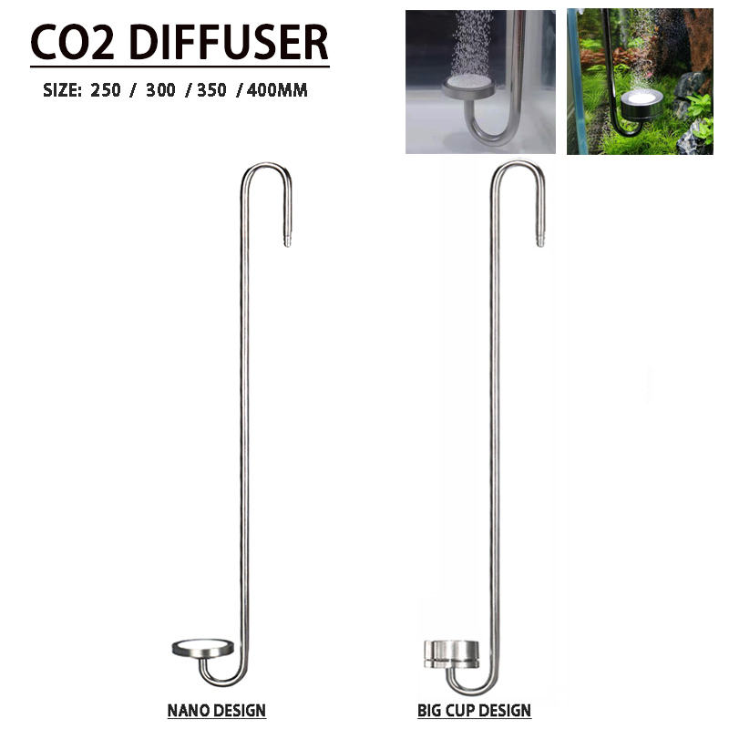Glass Co2 Drop Checker - ZRDR Akwarium Dyfuzor CO2 Materiał ze