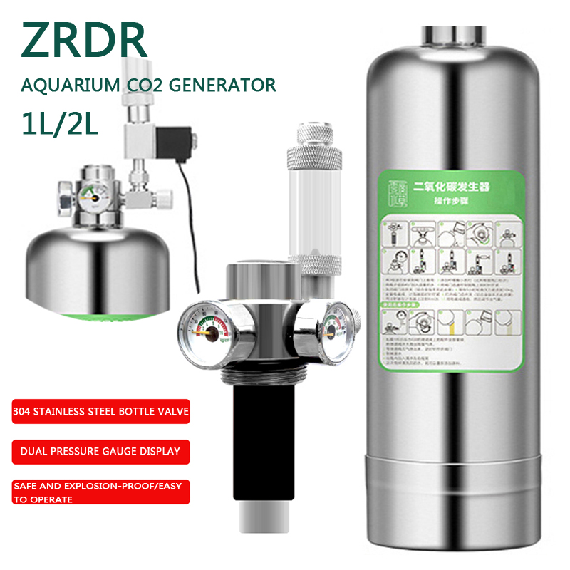 Planted Aquarium Co2 - Generator CO2 do akwarium ZRDR z