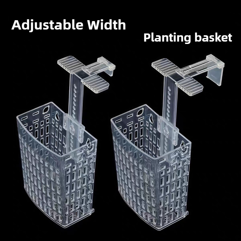 Aquarium Plant Design - Regulowany kosz do uprawy roślin akwariowych,