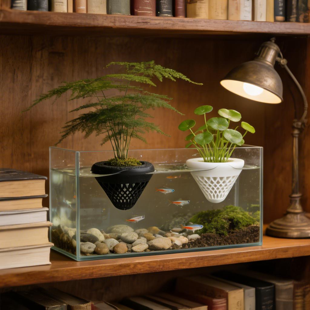 2 szt. Pływające koszyczki na  – Aquarium Plant Design recenzja i cena