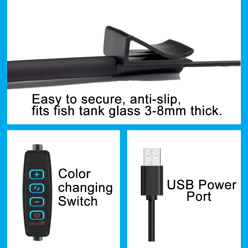 Lampa LED do akwarium USB, ośw – Aquarium Plant Design recenzja i cena