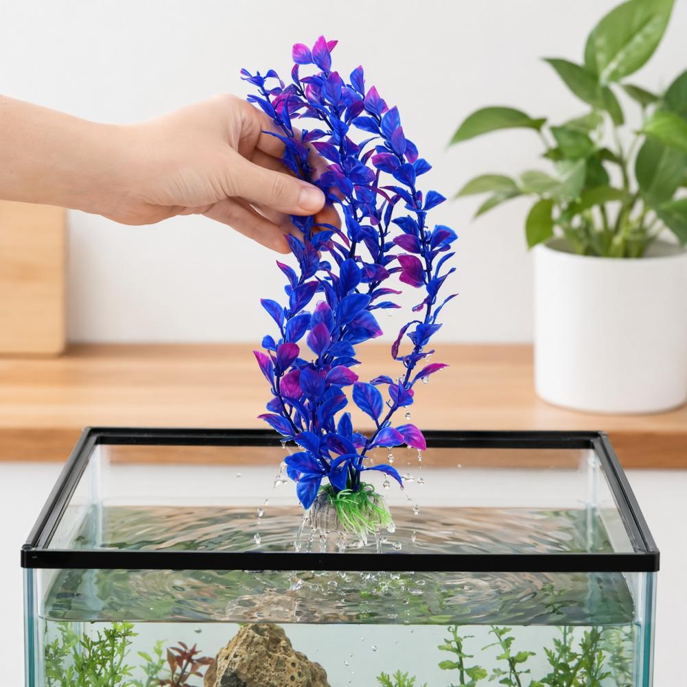 Sztuczne rośliny wodne z obcią – Planted Aquarium For Goldfish recenzja i cena