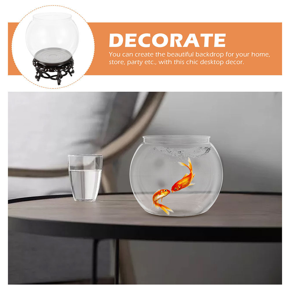 1 zestaw: przezroczysta, okrąg – Planted Aquarium For Goldfish recenzja i cena