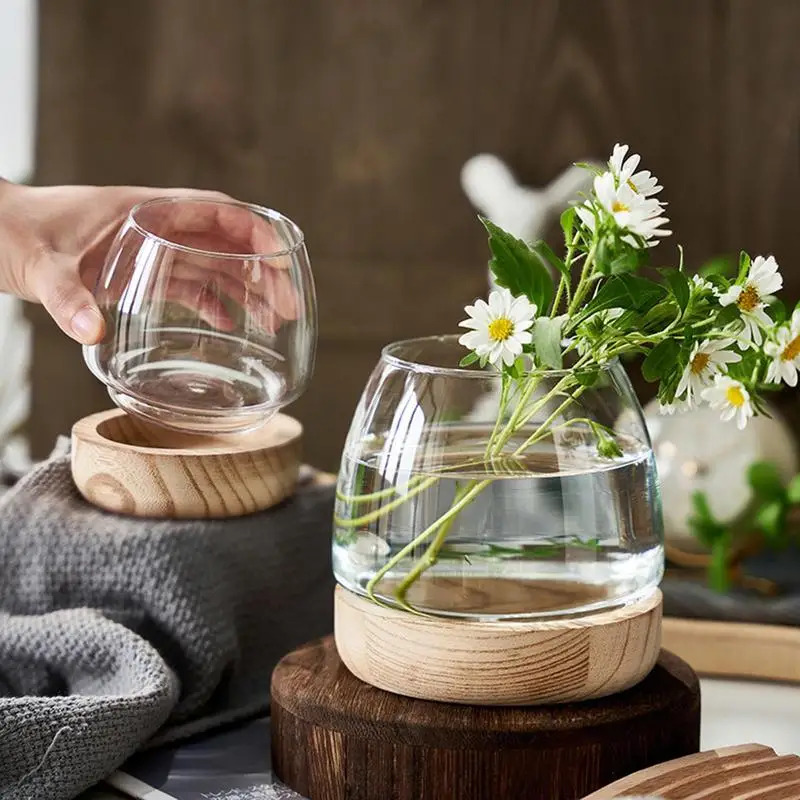 Okrągłe szklane akwarium dekor – Planted Aquarium For Goldfish recenzja i cena