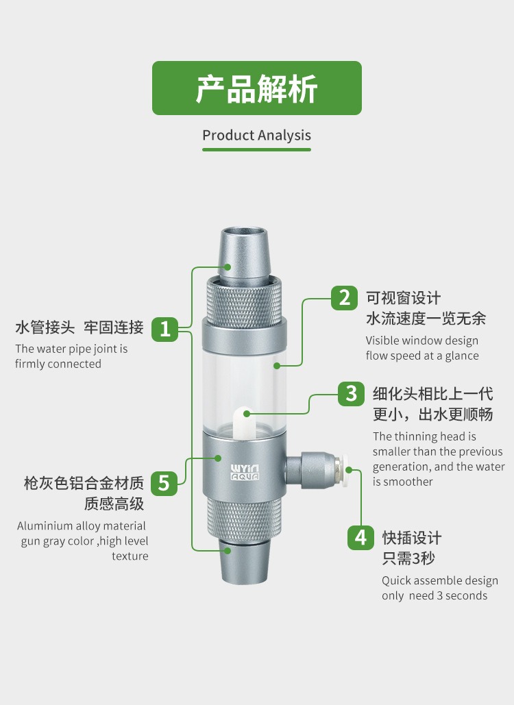 Dyfuzor CO2 do akwarium, z wid – Glass Co2 Drop Checker recenzja i cena