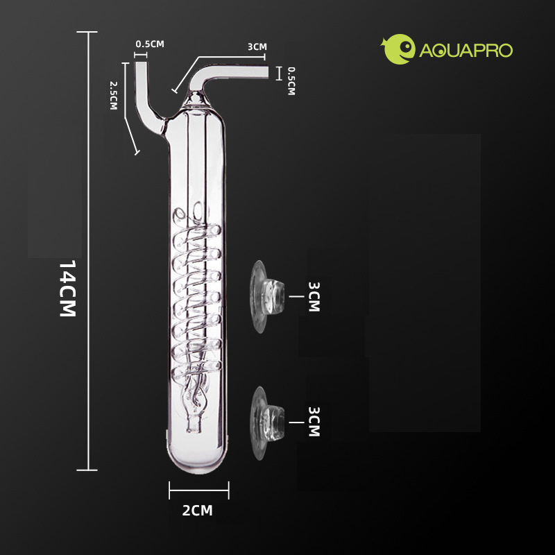 Akwarium spiralny rejestrator  – Glass Co2 Drop Checker recenzja i cena