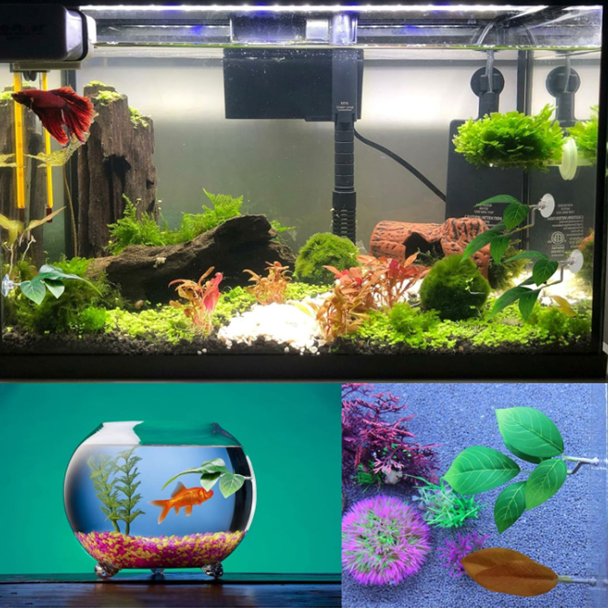 Hamak dla rybki Betta, miękki  – Aquarium Plant Design recenzja i cena