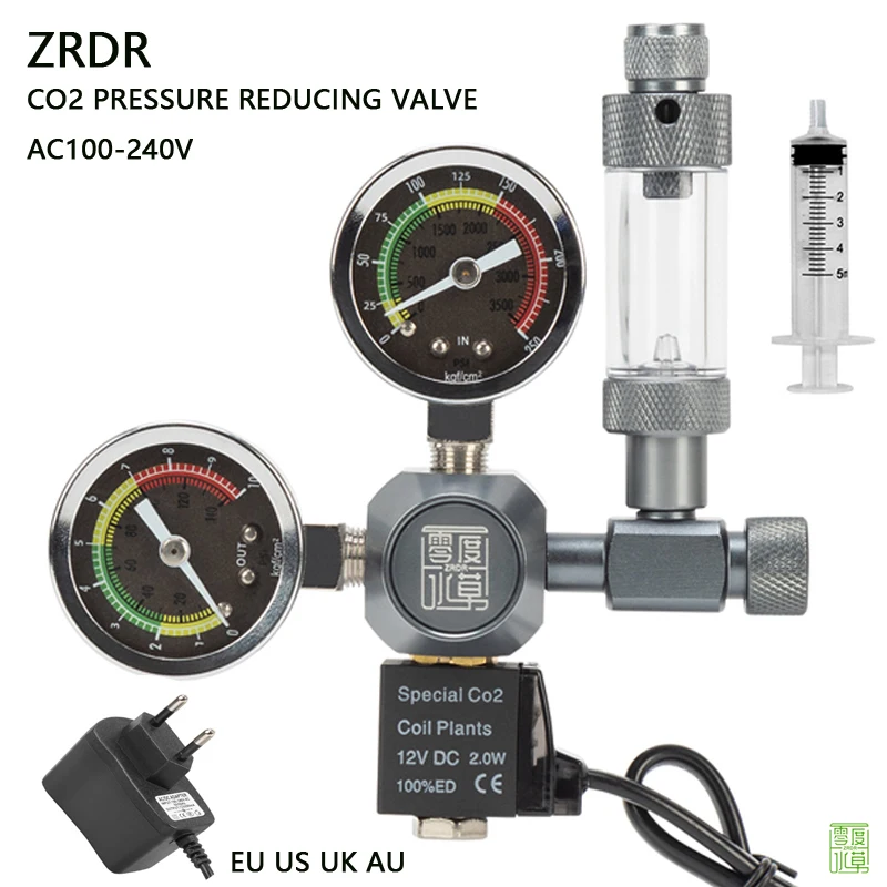 Regulator CO2 do akwarium ZRDR – Planted Aquarium Co2 recenzja i cena