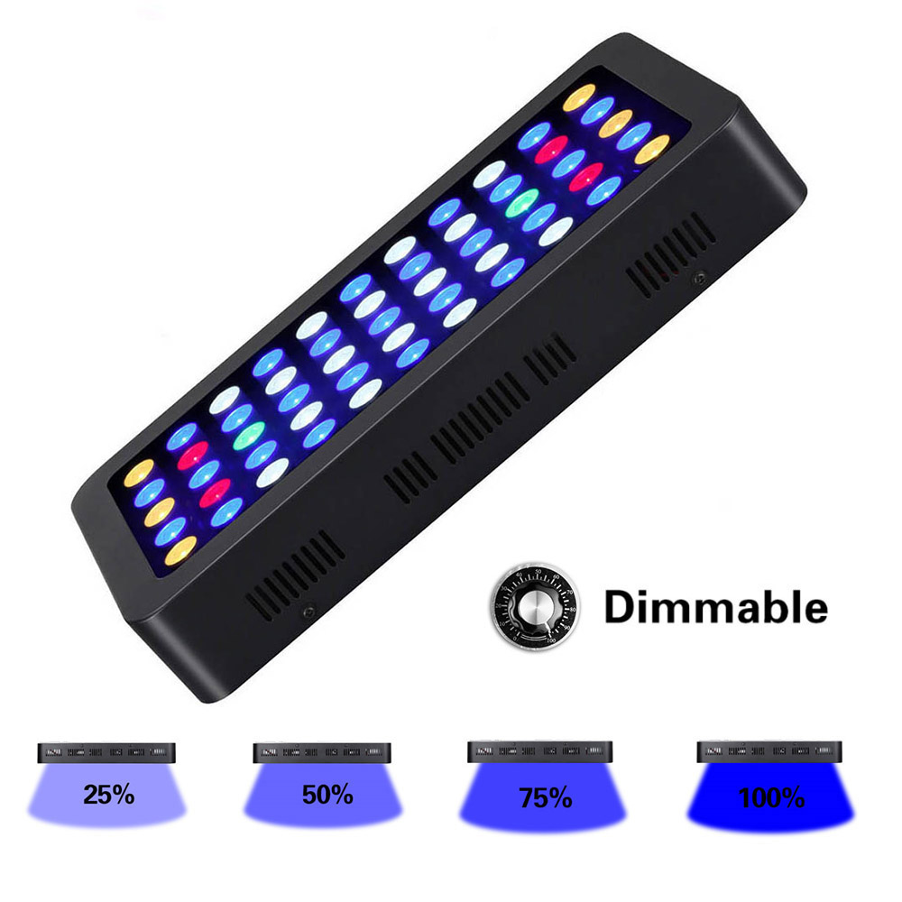 165W LED Aquariums Light Dimma – Planted Aquarium Freshwater recenzja i cena