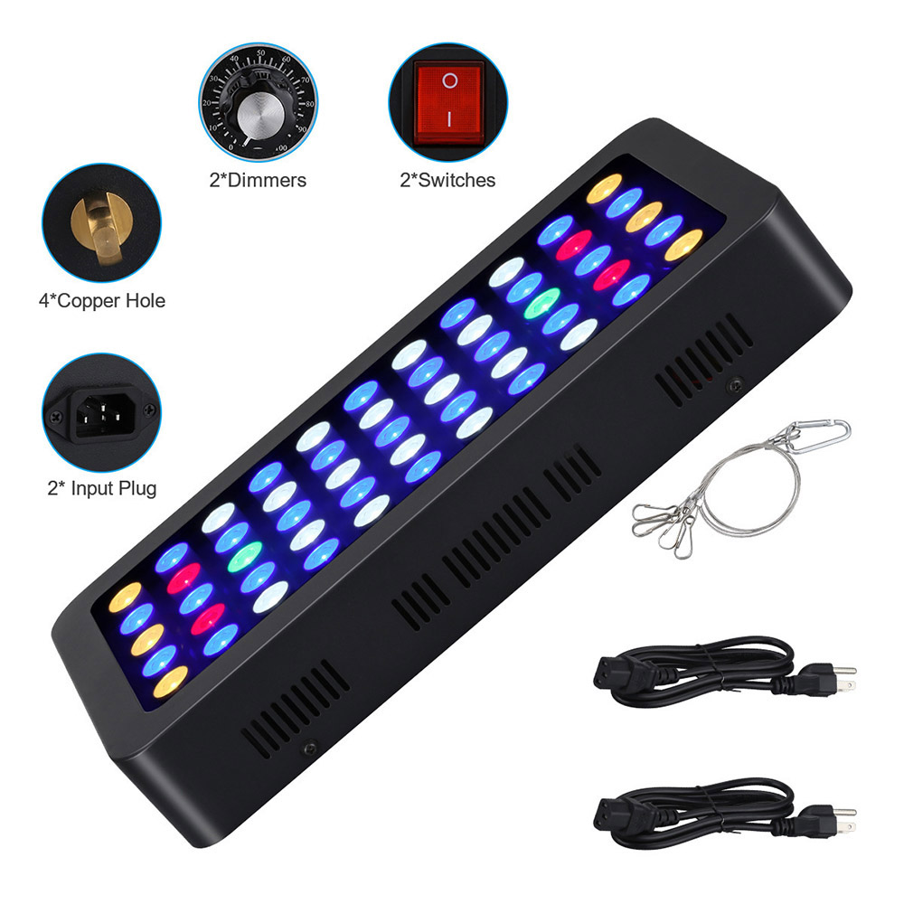 165W LED Aquariums Light Dimma – Planted Aquarium Freshwater recenzja i cena