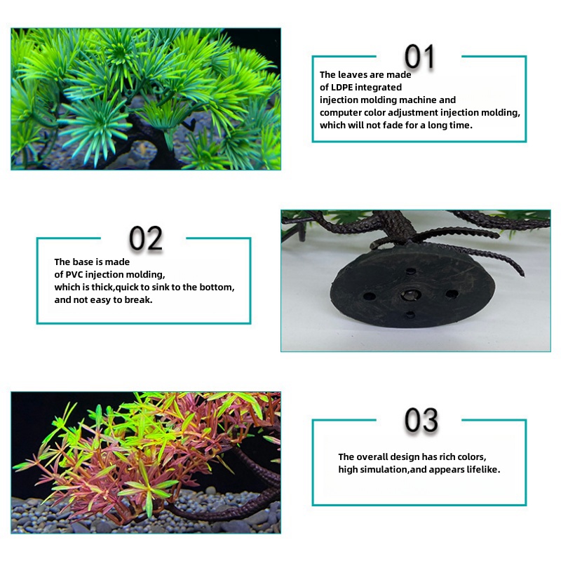 Drzewko bonsai do akwarium, ro – Planted Aquarium For Goldfish recenzja i cena