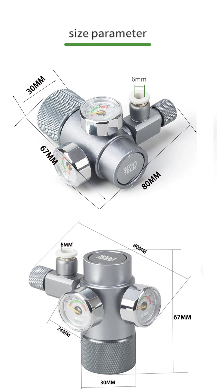 Akwarium DIY Zawór Redukcyjny  – Glass Co2 Drop Checker recenzja i cena