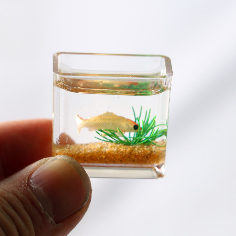 1Pc 1:12 Mini domek dla lalek  – Planted Aquarium Models recenzja i cena